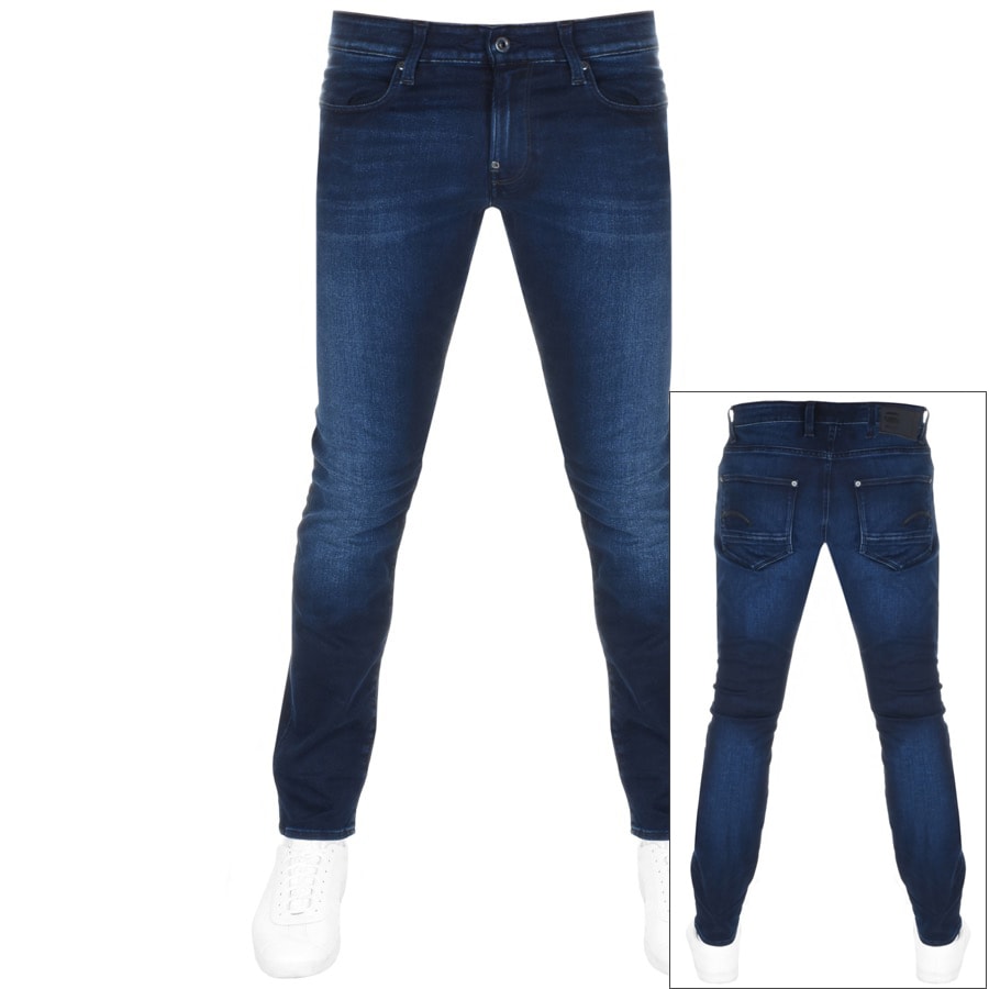 Alternative Image for ProductG Star Raw Revend Skinny Jeans Blue1
